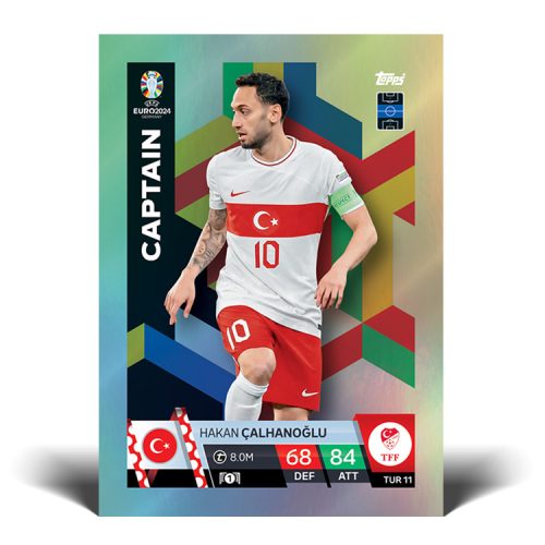 UEFA EURO 2024 Match Attax kártya