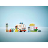 LEGO® Mentőautó és mentősofőr