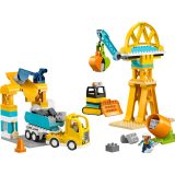 LEGO® 10476 3 az 1-ben építési terület és munkagépek