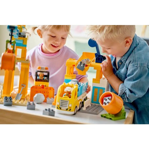 LEGO® 10476 3 az 1-ben építési terület és munkagépek