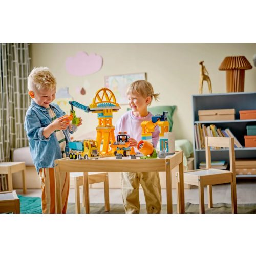 LEGO® 10476 3 az 1-ben építési terület és munkagépek
