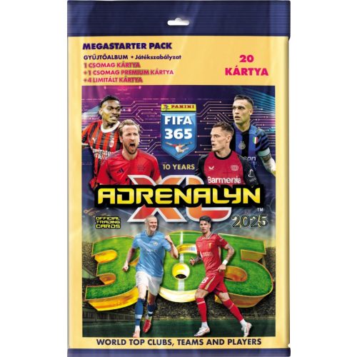 Panini Fifa 365 ADRENALYN XL 2025 Megastarter pack