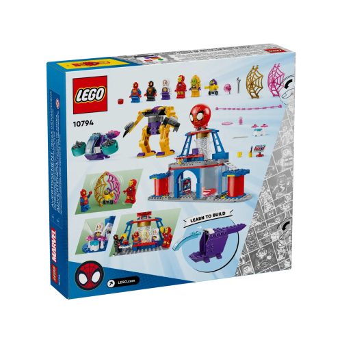 LEGO® A pókcsapat hálóvető főhadiszállása