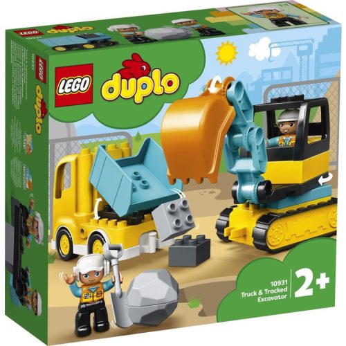 LEGO® Duplo 10931 - Teherautó és lánctalpas exkavátor