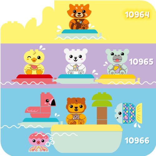 LEGO® Duplo 10966 - Vidám fürdetéshez: úszó állatos sziget