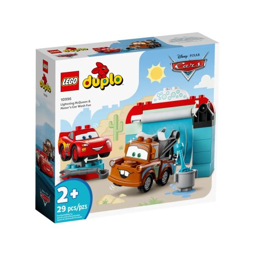 LEGO® Villám McQueen és Matuka vidám autómosása