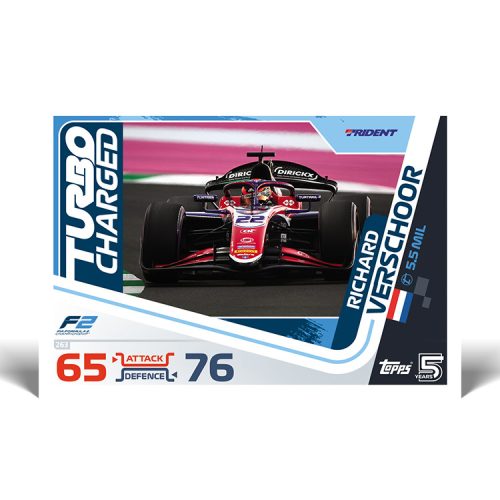 Topps F1 Turbo Attax 2024 Nagy fémdoboz - fehér / piros 