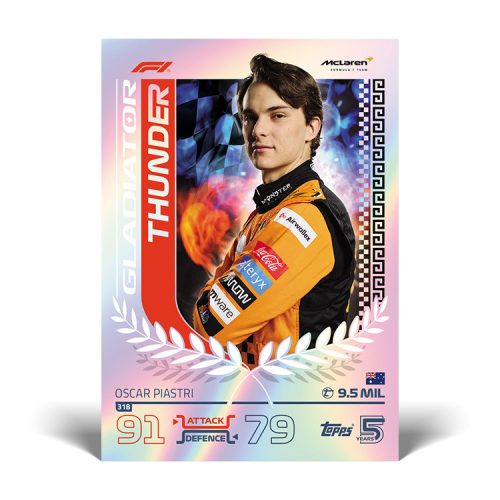 Topps F1 Turbo Attax 2024 fekete Nagyfémdoboz Schumacher