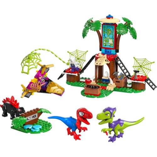 LEGO® Pókember és Gobby raptorcsatája a lombház főhadiszálláson