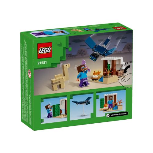 LEGO® Steve sivatagi expedíciója