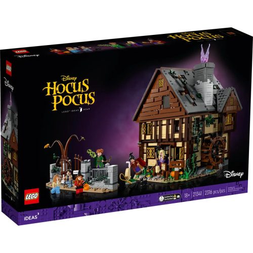 LEGO® Disney Hókusz pókusz: A Sanderson nővérek háza