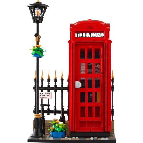 LEGO® Londoni piros telefonfülke