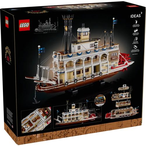 LEGO® 21356 Folyami gőzhajó