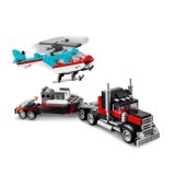 LEGO® Platós teherautó és helikopter
