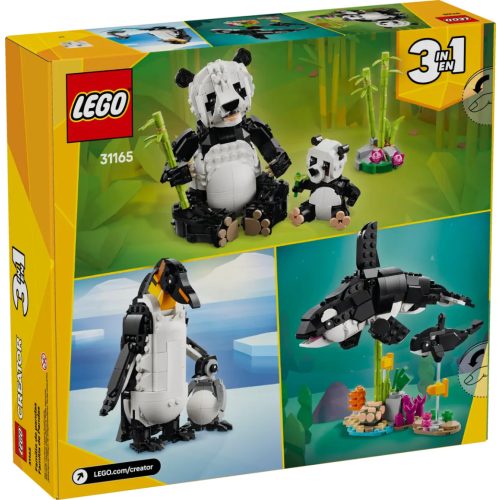 LEGO® Vadállatok: Pandacsalád