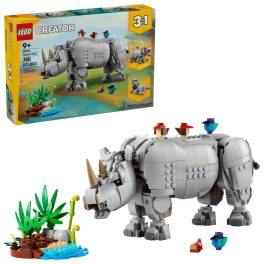 LEGO® 31171 Vadállatok: Fenséges orrszarvú madarakkal