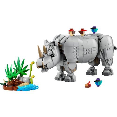 LEGO® 31171 Vadállatok: Fenséges orrszarvú madarakkal
