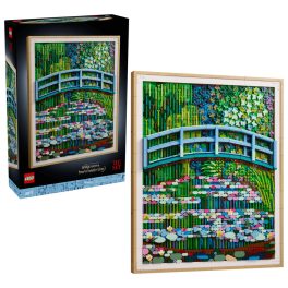   LEGO® 31220 Claude Monet – Híd a vízililiomos tó felett