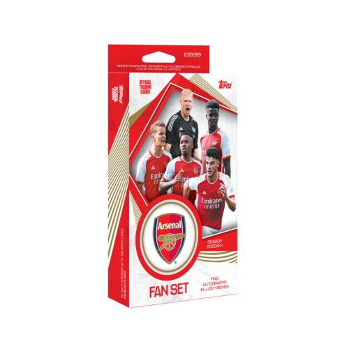 Topps ARSENAL FC OFFICIAL FAN SET 2023/24