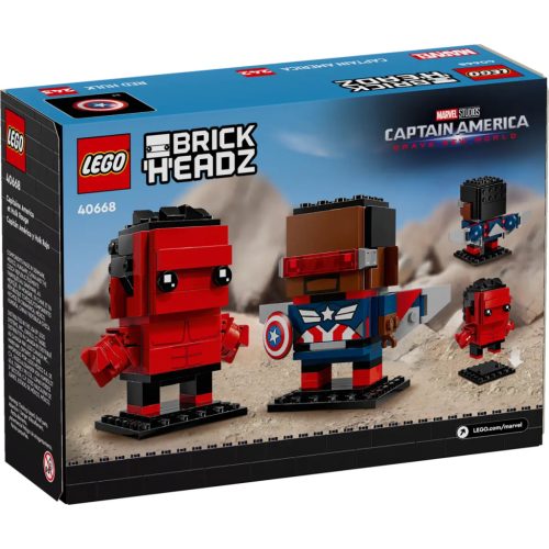 LEGO® Amerika Kapitány és Vörös Hulk figurák