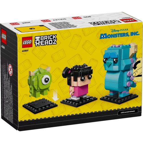 LEGO® 40861 Sulley, Mike és Boo figurák