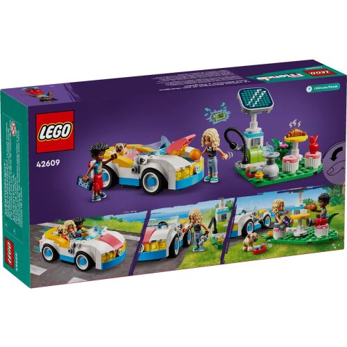 LEGO® Elektromos autó és töltőállomás