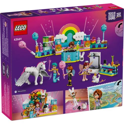 LEGO® 42661 Jelmezes buli egyszarvúval és tündérrel