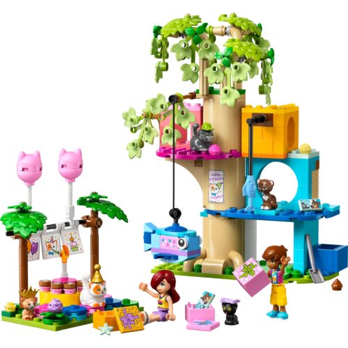 LEGO® 42666 Születésnapi cicazsúr és lombház cicáknak