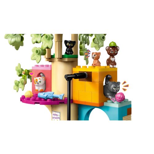 LEGO® 42666 Születésnapi cicazsúr és lombház cicáknak
