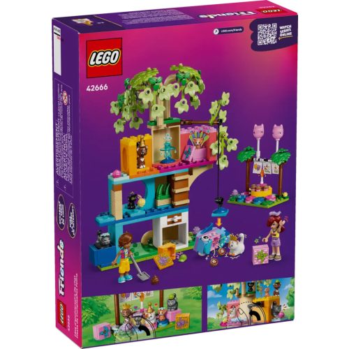 LEGO® 42666 Születésnapi cicazsúr és lombház cicáknak