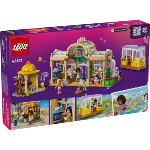 LEGO® 42671 Botanikus kávéház és virágbolt