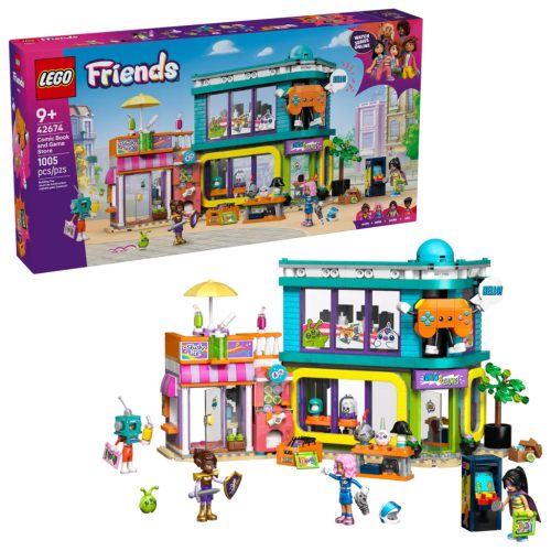 LEGO® 42674 Képregény- és videójátékbolt