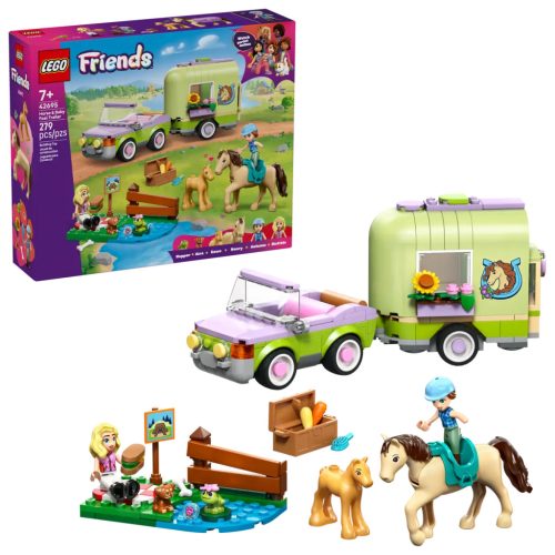 LEGO® 42695 Ló- és csikószállító utánfutó