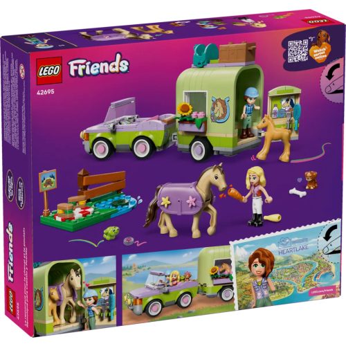 LEGO® 42695 Ló- és csikószállító utánfutó
