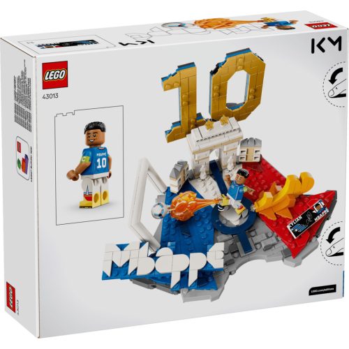 LEGO® 43013 Kylian Mbappé – A futball legjobb pillanatai