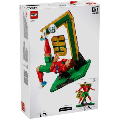 LEGO® 43016 Cristiano Ronaldo – Futball-legenda