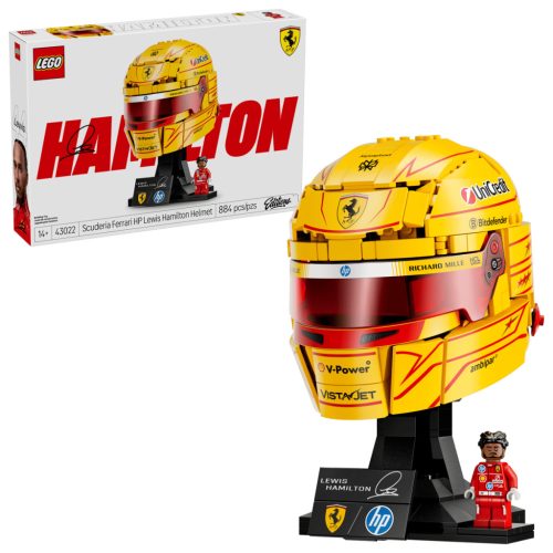 LEGO® 43022 Scuderia Ferrari HP Lewis Hamilton sisakja