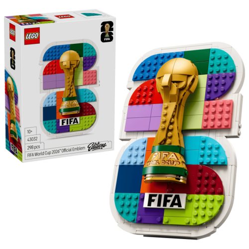 LEGO® 43032 A FIFA World Cup 2026™ hivatalos emblémája
