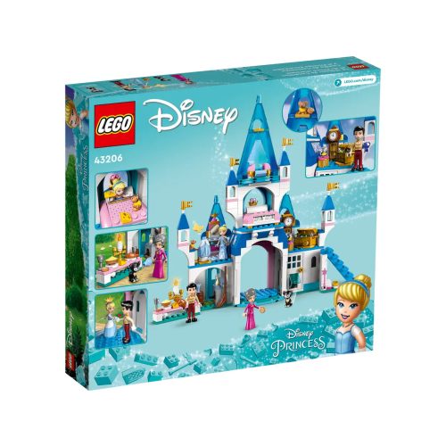 LEGO® Hamupipőke és Szőke herceg kastélya