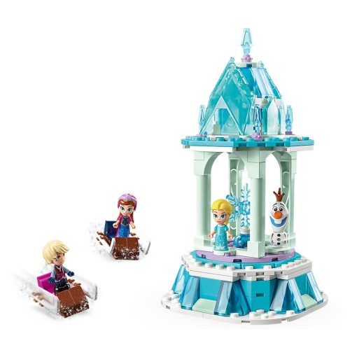 LEGO® Anna és Elsa varázslatos körhintája
