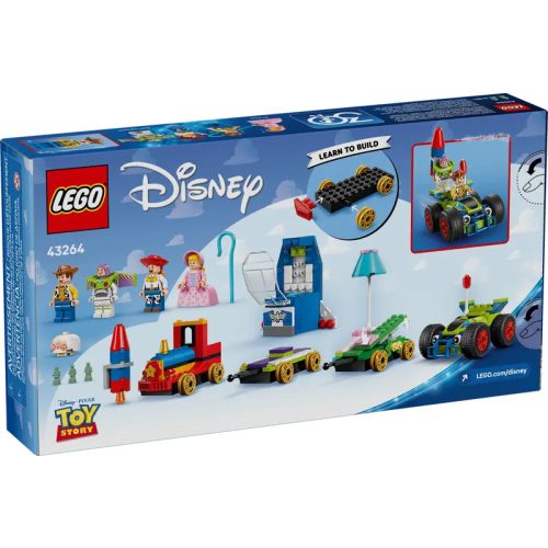 LEGO® 43264 Toy Story ünnepi vonat és RC versenyautó