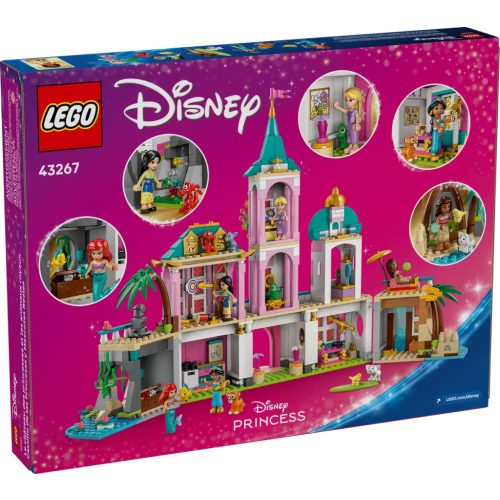 LEGO® 43267 Hercegnőkastély és a hercegnők állatkái