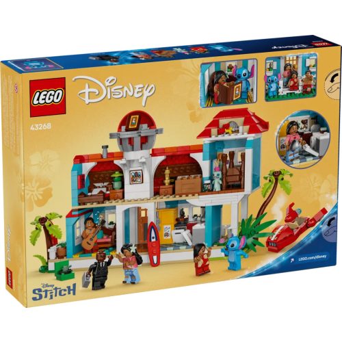 LEGO® 43268 Lilo ás Stitch tengerparti háza