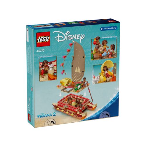 LEGO® Vaiana kalandokkal teli kenuja