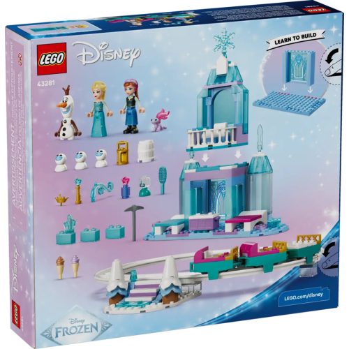 LEGO® 43281 Elsa jégkastélya és szánkós kalandjai