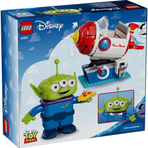 LEGO® 43307 Űrlény és a Pizza Planéta űrrakétája