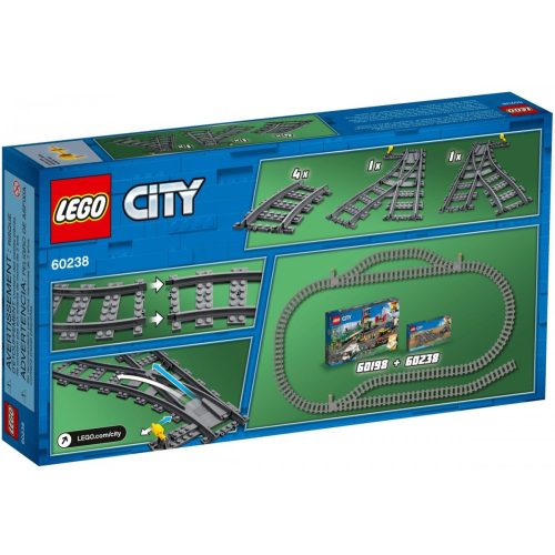 LEGO® City 60238 - Vasúti váltók