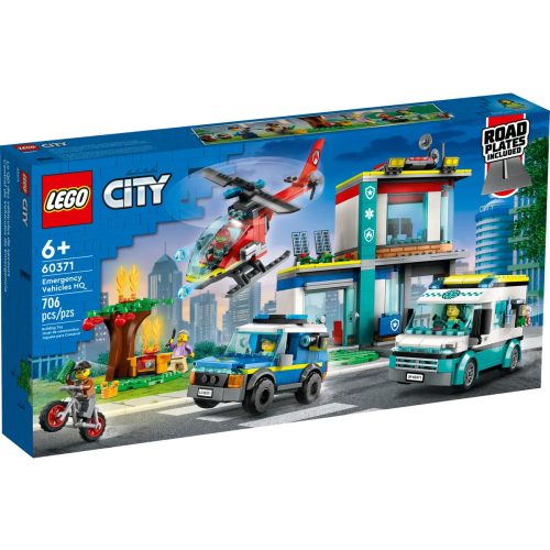 LEGO® Mentő járművek központja