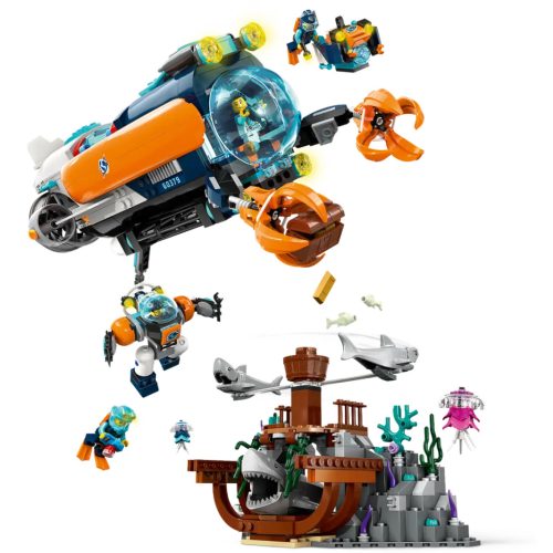LEGO® Mélytengeri kutató tengeralattjáró