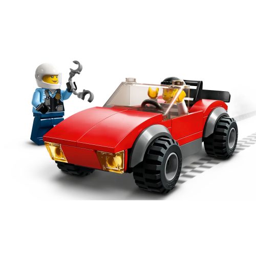 LEGO® Rendőrségi motoros autós üldözés